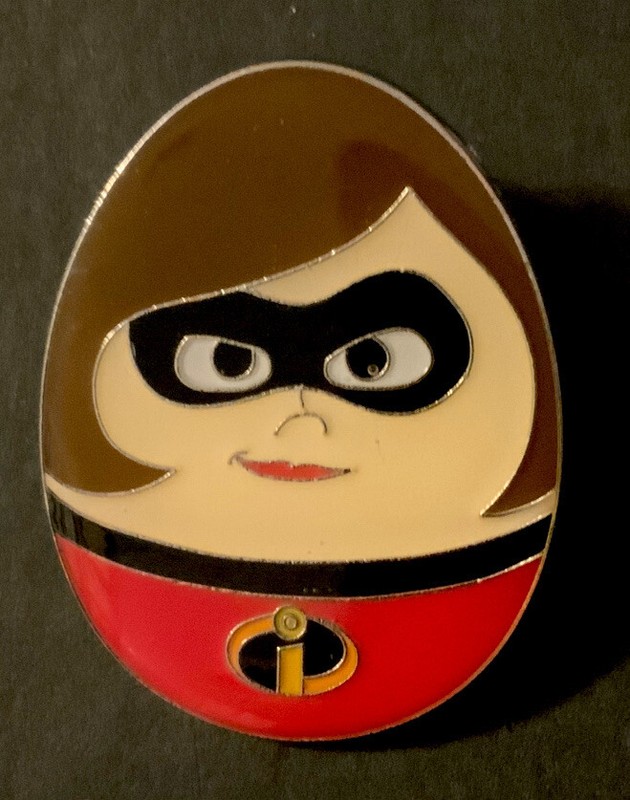 HKDL 2018 Incredibles Elastigirl Helen Easter Egg Booster Pin