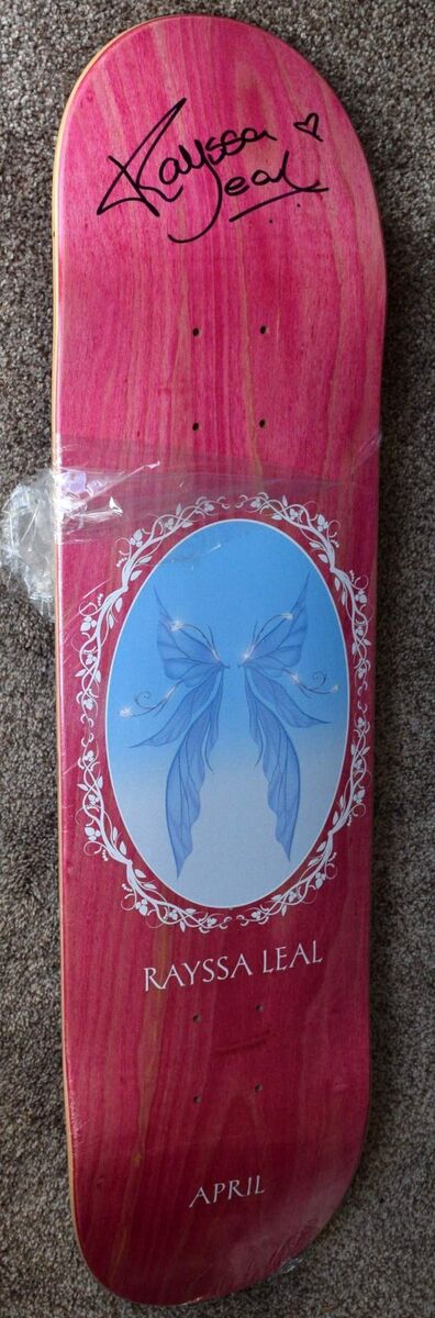 Rayssa Leal Signed April 8.0 Skateboard Deck - PSA COA - 1st Rayssa Leal Signed April 8.0 Skateboard Deck - PSA COA - 1st
