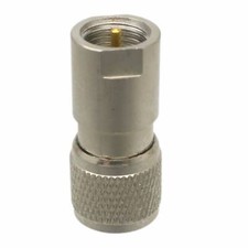 FME Male Plug to MOTO mini-UHF Male Plug RF Coaxial Adapter Connector Straight