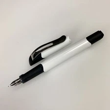 ONLINE of Germany Academy Flash Black/White Medium Fountain Pen