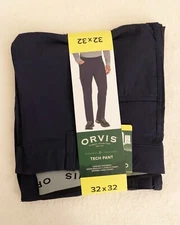 Orvis Men's Tech Pant Blue Choose Your Size NWT