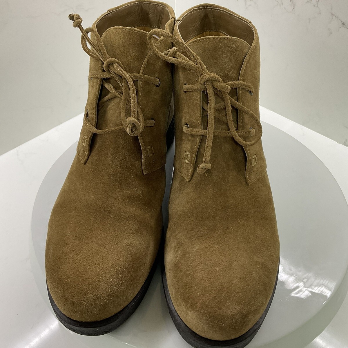 Via Spiga brown suede chukka boots size 8 | eBay display picture 3