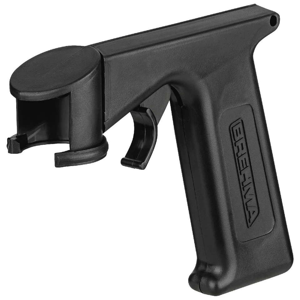 6xBREHMA Strukturlack grob Kunststoff Kräusel Spray schwarz matt 400ml m. Griff - Bild 4 von 4