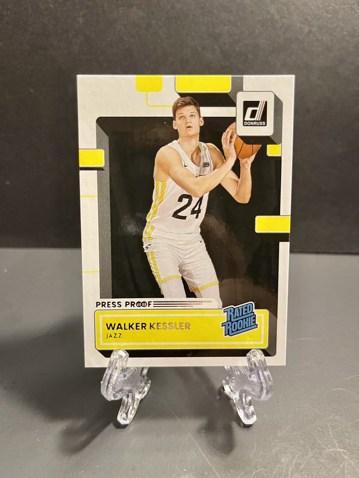 202223 Donruss Walker Kessler Rated Rookies Press Proof Silver 222