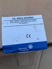 Johnson Controls HE-68N3-0N00WS 3%RH TEMP WALL MOUNT