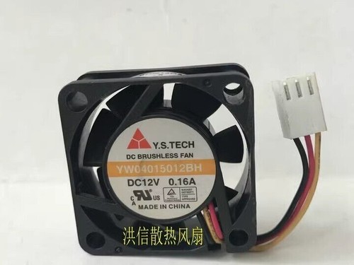 Ventola Y.S.TECH FD127010MB-H 70x70x10mm &ndash; 12V 0,20A 3 Pin &ndash; 7cm Per PC O Elettronica