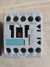 SIEMENS schultz/contactor 3RT1016-1AK62 3 Pole Contactor