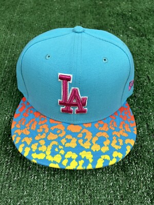 New Era MLB Los Angeles Dodgers 59Fifty Sz 7 1/2 Rare Hawaii