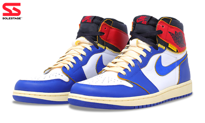 Size 6 - Jordan 1 Retro NRG x Union LA High Storm Blue for sale