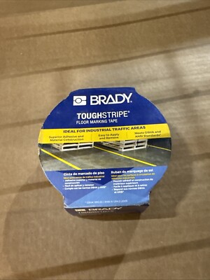 Brady 2'' x100' Blue Toughstripe Floor Marking Durable Warehouse Tape Roll 104314