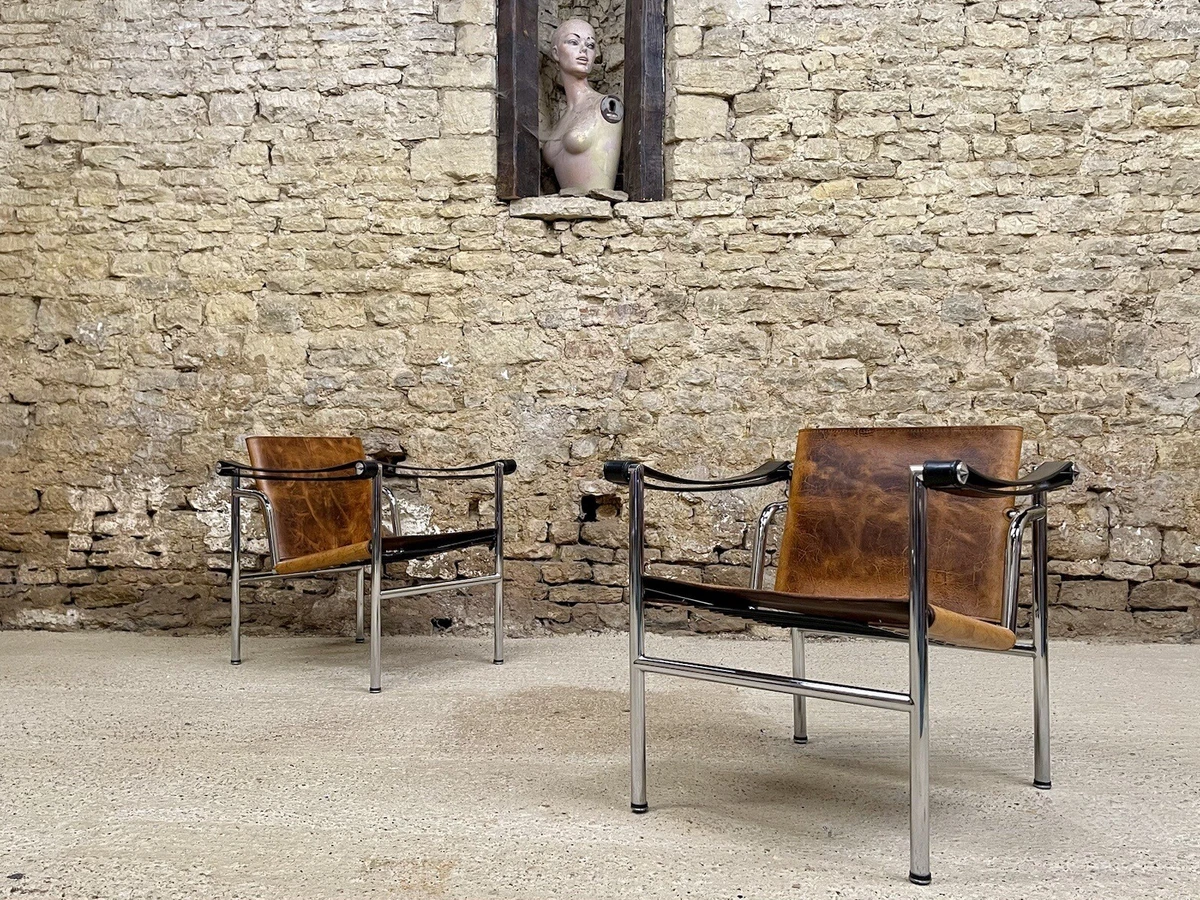 Le corbusier on sale leather chair