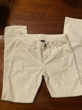 NWO Gap Kids Twilight Hour Girl's Natural Sparkle Cords Pants 8 R