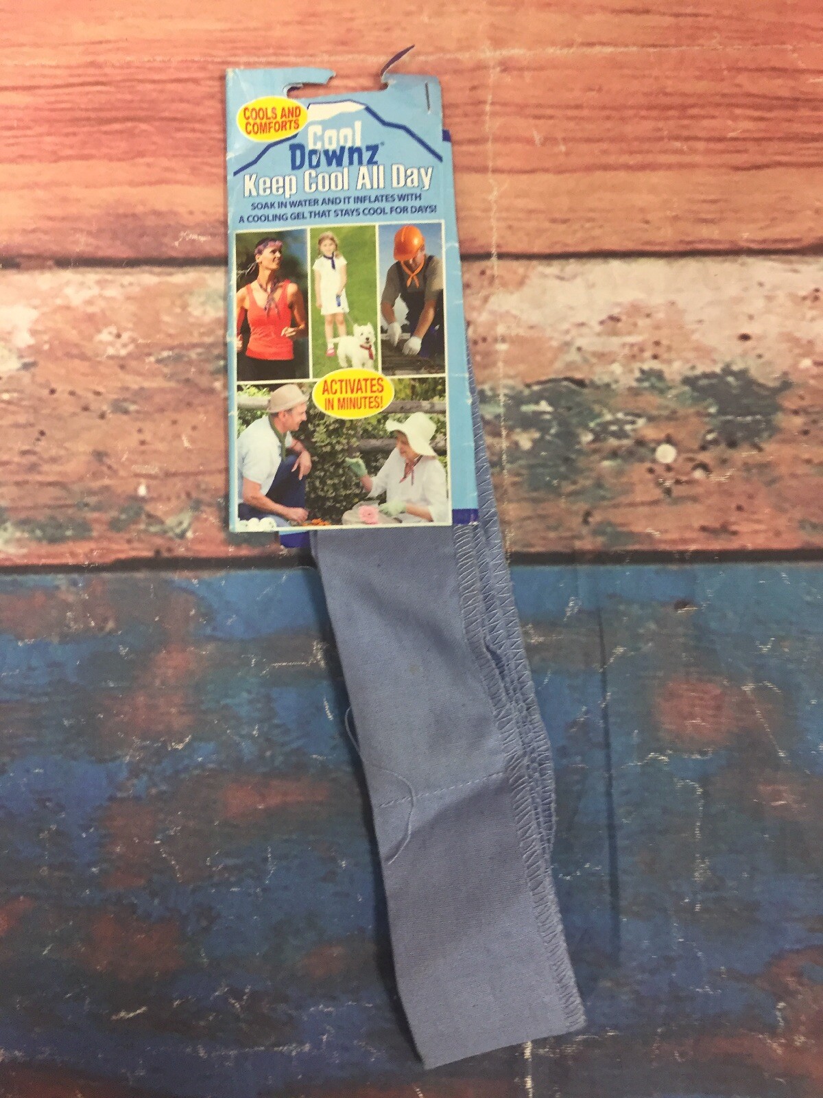 NEW COOL DOWNZ Light Blue Keep Cool All Day