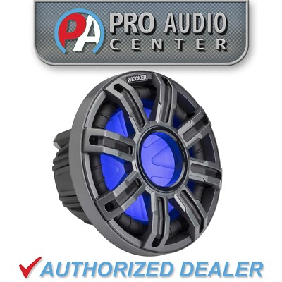 51MWF104 KICKER Premium Marine 10'' Free-Air Subwoofer Sub 400W RMS 4 Ohm SVC
