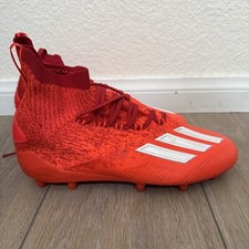 Size 9.5 - adidas Adizero Primeknit Cleats White Team Power  display picture 2