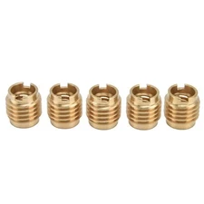 Brass Threaded Knurled Nuts for Wooden Tap Handle Beer Homebrew Hardware