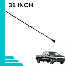 31" Antenna Black for Chevrolet Silverado 1500 2500 3500 1999-2006 Female