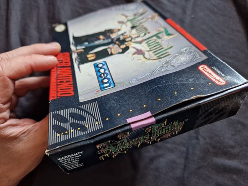 THE ADDAMS FAMILY Super Nintendo SNES Game NTSC USA - Picture 10 of 10