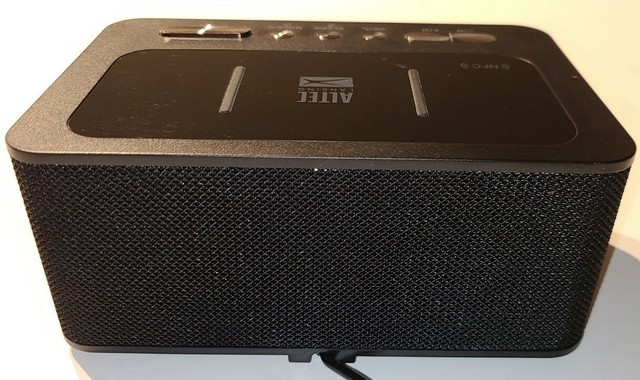 altec lansing wireless charging bluetooth dual alarm clock