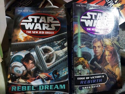 Star Wars The New Jedi Order Edge Of Victory Rebirth & Rebel Dream by Greg Keyes