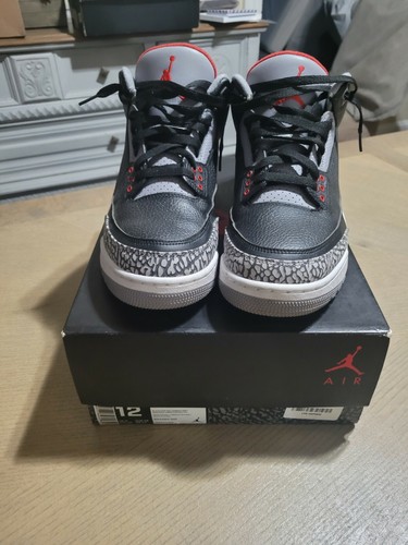 jordan 3 black cement 12