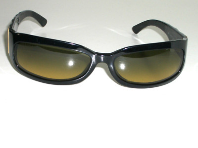 CHANEL ITALY 5052 c.501/18 61[]17 125 BLUE GRADIENT THICK SHINY BLACK SUNGLASSES