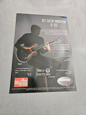 TPEEP179 MAGAZINWERBUNG 11X8'' WASHBURN P40LXTS 
