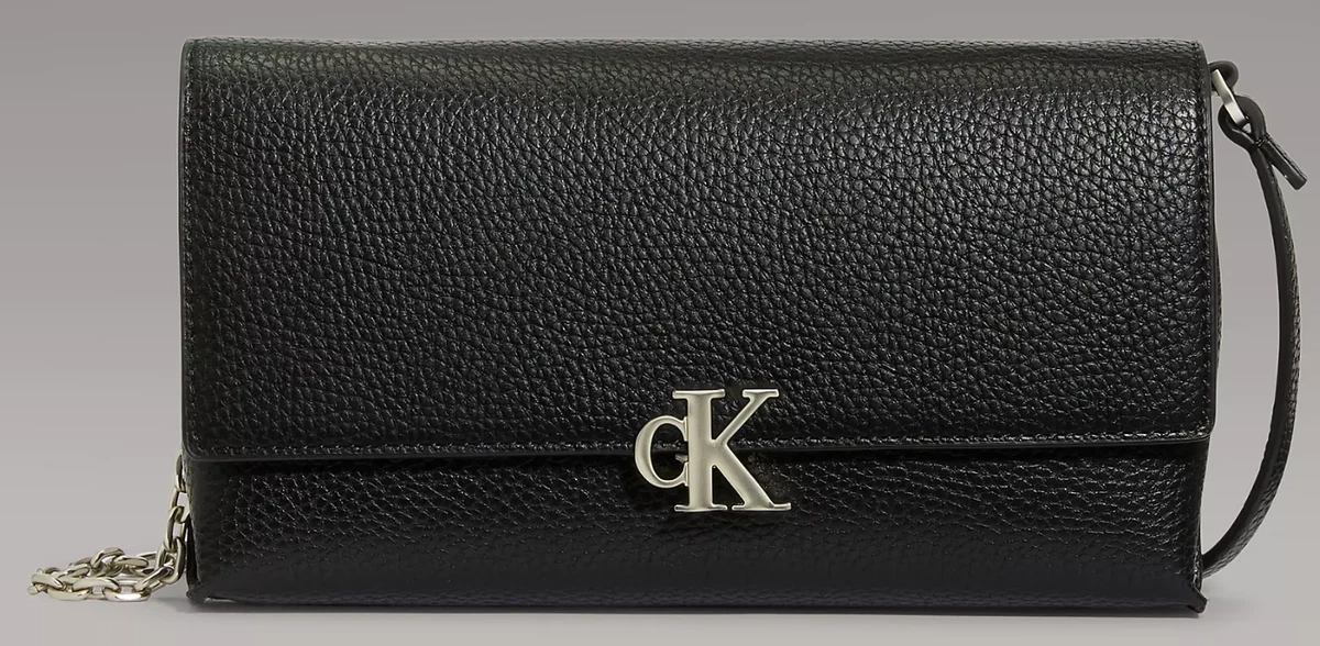Calvin Klein Archive Hardware Chain Wal Black Beauty Style 