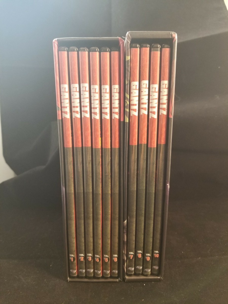 020C430G♪GANTZ DVD BOX 1＆2 【行ってくだちいBOX / 出られない迷宮は