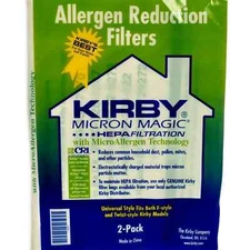 Kirby Allergen Reduction Universal Vacuum Bags 205811, Pack Of 2