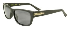Black Flys McFly Matte Black Frame  Smoke POLARIZED Lens Sunglasses NIB