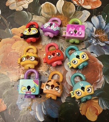 Lockstar Animal Lock Stars Lot of Key Chains | eBay