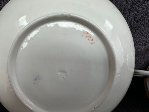 One Antique Cobalt Blue Regency Spode Etruscan Porcelain 2721 Cup & Saucer - Picture 9 of 14