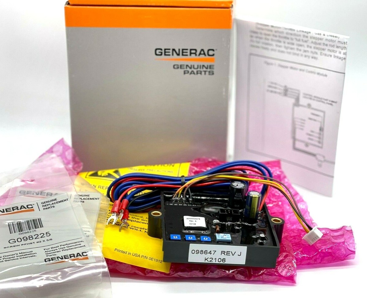 NATIONAL　TV SERVICE GENERATOR 848A Flight Systems: 74-076009-00: Aftermarket Generac 076009ASRV