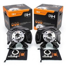 2x Achsschenkel Komplett Vorne für VW Polo VI (AW1, BZ1, AE1) 06.2017-