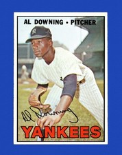 1967 Topps Set-Break #308 Al Downing NM-MT OR BETTER *GMCARDS*