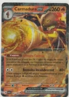 Carte Pokémon Carmadura ex Faille Paradoxe 027/182