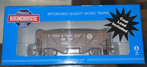 Tolva HO Roundhouse 34' 2 bahías Pennsylvania PRR 220849 RND70240 NUEVA EN CAJA C&I RR | Zustand: New