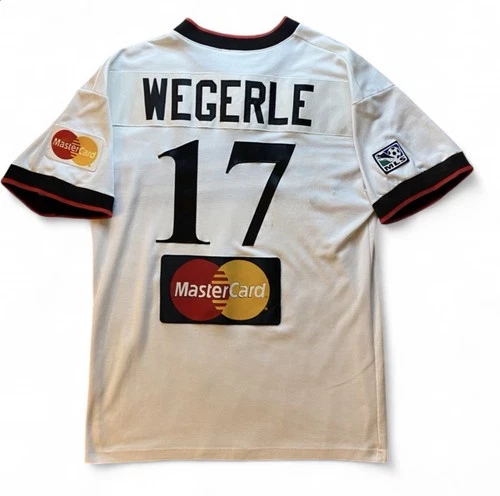 Roy Wegerle DC United Game Worn Jersey 1997-1998 Mastercard MLS