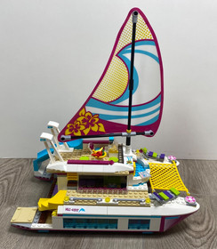 LEGO Friends Sunshine Catamaran 41317 Retired 100% Complete With Manual