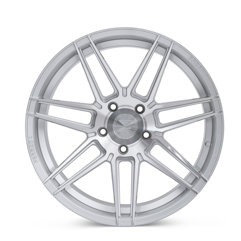 20" FERRADA F8-FR6 SILVER FORGED CONCAVE WHEELS RIMS FITS MASERATI GHIBLI