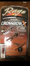 Rage Crossbow X Broadheads 100 Grain 2 Blade