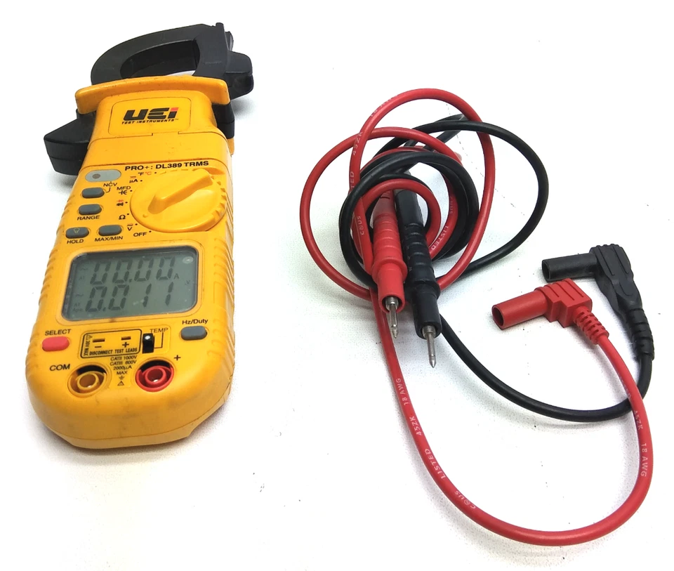 UEI Pro+ DL389 - TRMS Digital Clamp MultiMeter W/ BAG - Image 2 of 4