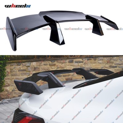For Hyundai Genesis 58'' GT Racing Style Rear Trunk Spoiler Wing Gloss Black