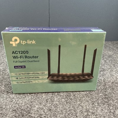 TP-LINK Archer C6 AC1200 Dual-Band Wi-Fi Router