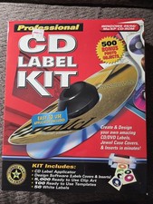 Professional CD Label Kit Global Star Software Windows 95/98/Me/XP CD-ROM