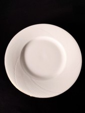 Dansk Jack Lenor Larsen 4 Winter White Brocade Salad Plates 9.25