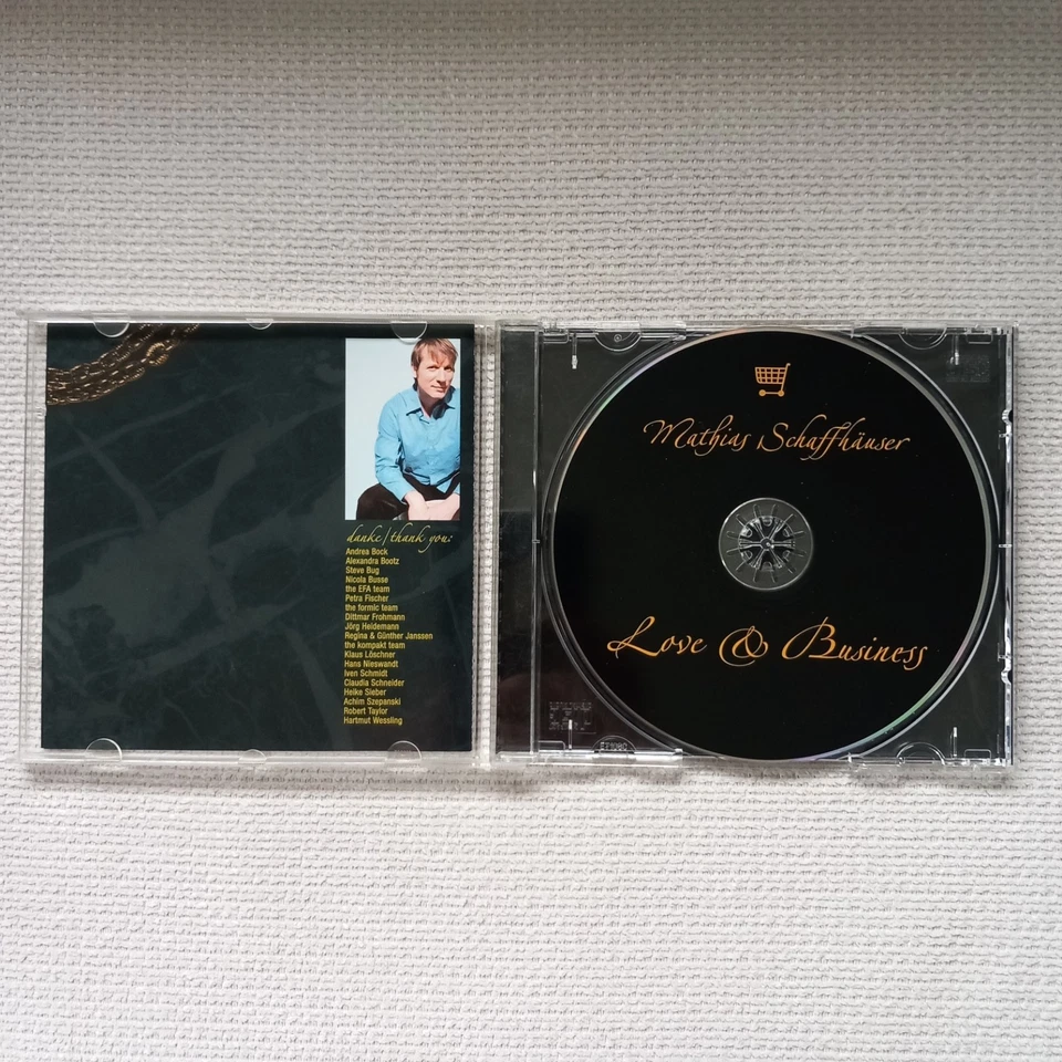 Mathias Schaffhäuser - Love & Business CD ware Records 2001 - Bild 3 von 3