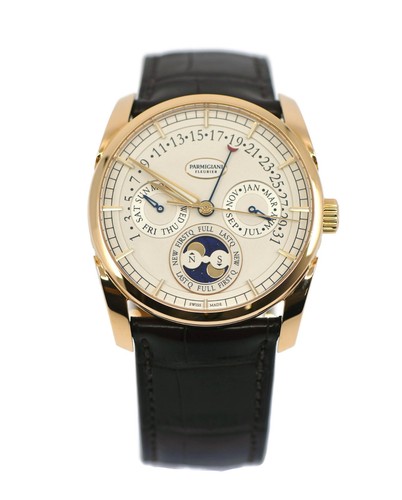 Parmigiani Fleurier Tonda Quator 18K Rose Gold Watch PFC272
