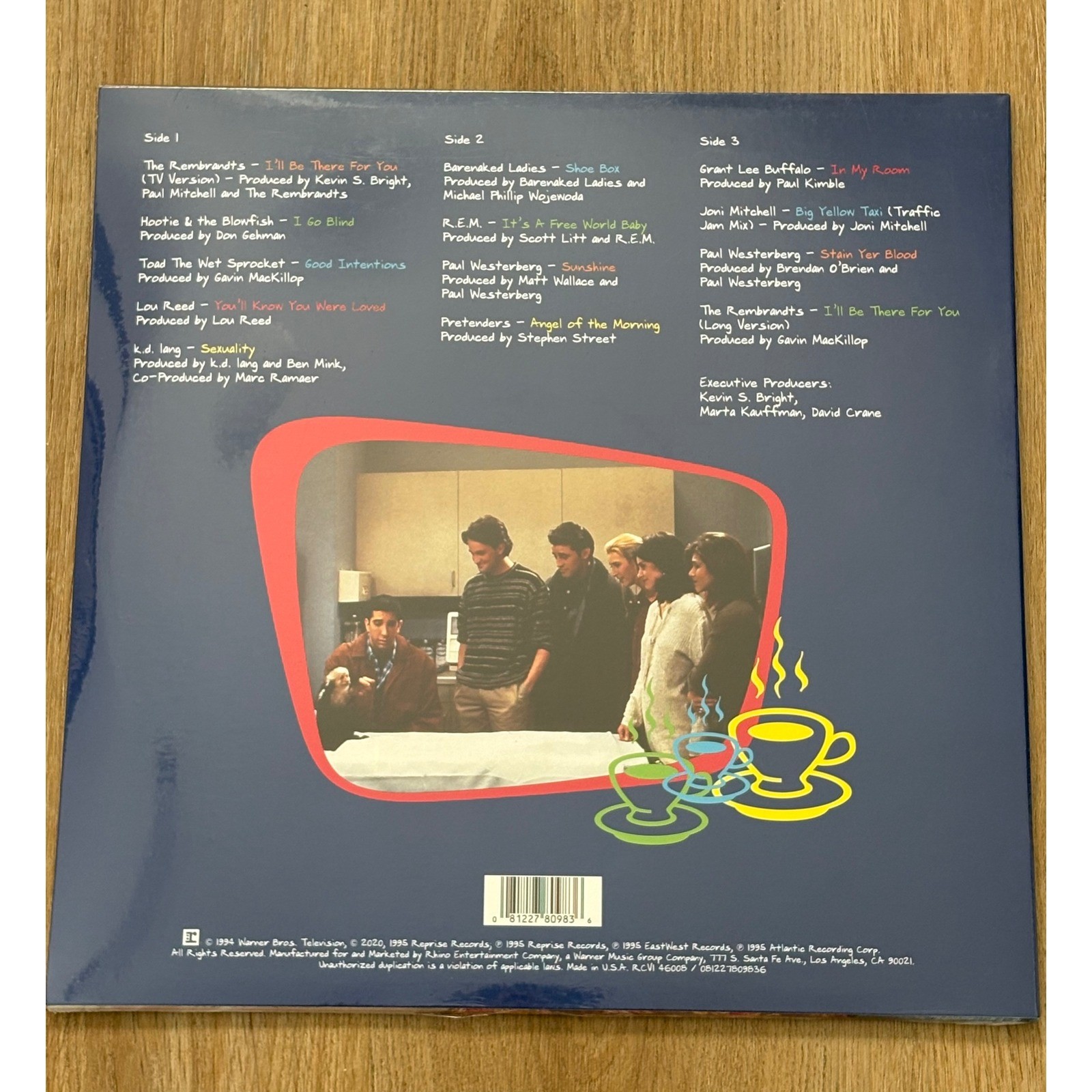 NEW - Friends 'Soundtrack to One of the Most Popular TV Shows' Vinyl Record